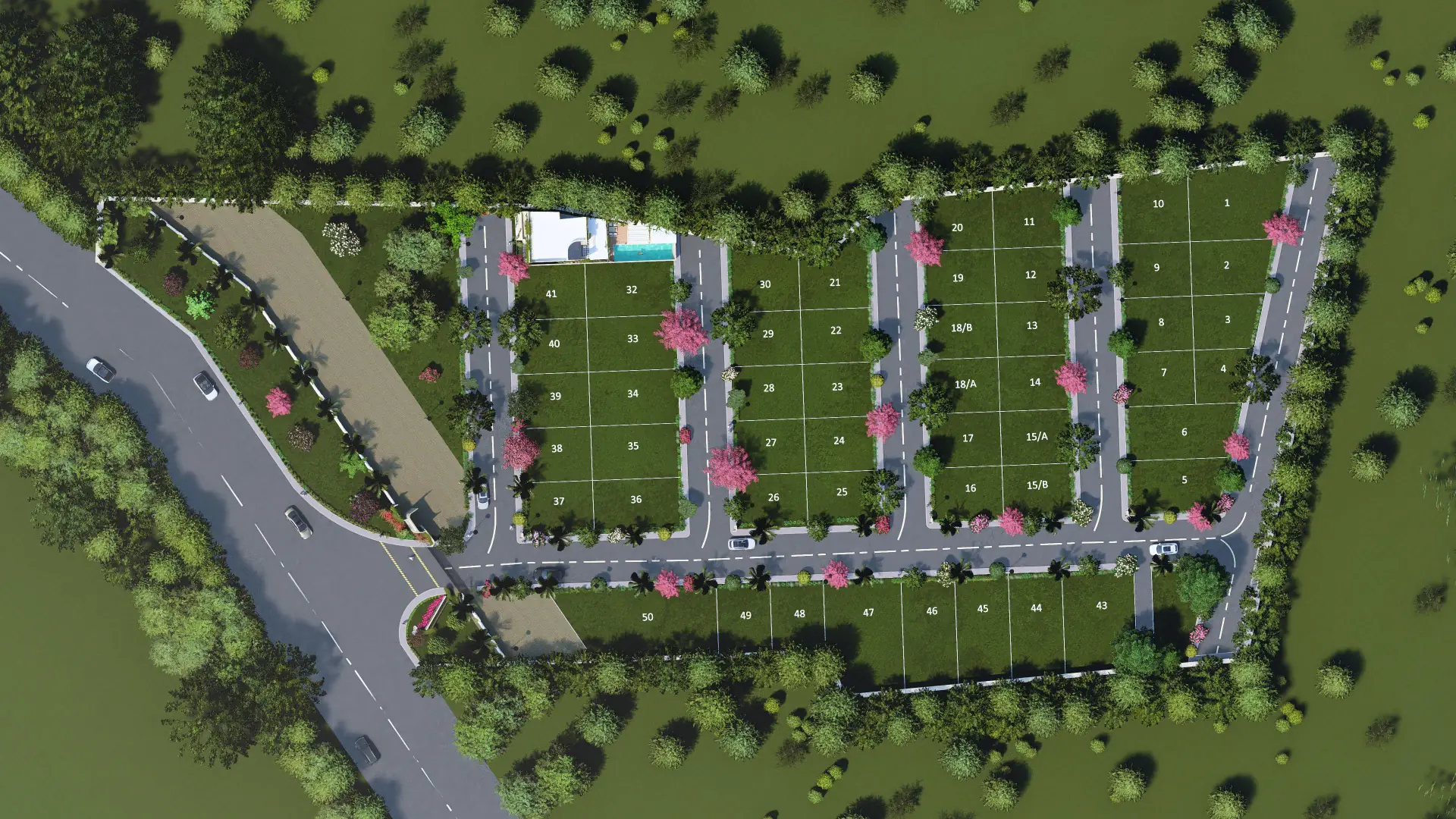 Aerial view